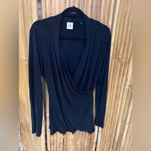 Black, dressy blouse. Large